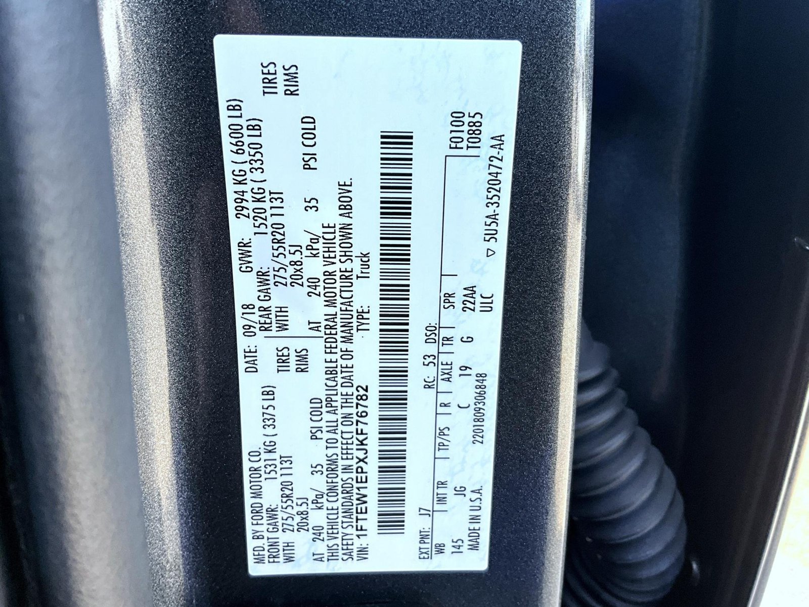 Used 2018 Ford F150 XL w/ Equipment Group 101A Mid AWD/4WD image 26