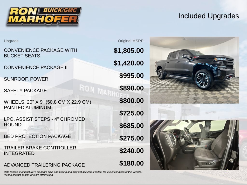 Used 2019 Chevrolet Silverado 1500 LT Trail Boss AWD/4WD image 6