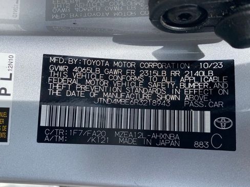 Used 2024 Toyota Corolla SE FWD image 19
