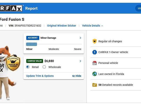 Used 2013 Ford Fusion S FWD image 22