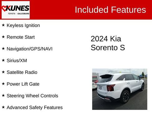 Used 2024 Kia Sorento S AWD/4WD image 3