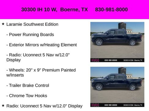 Used 2022 RAM 1500 Laramie w/ Laramie Southwest Edition AWD/4WD image 19