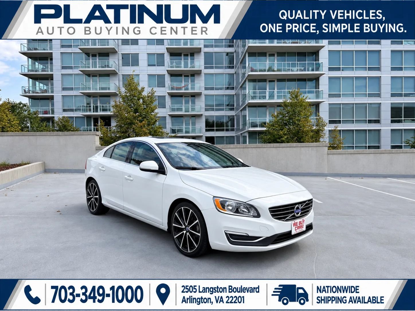 Used 2016 Volvo S60 T5 Premier w/ 19" Sport Package FWD image 1