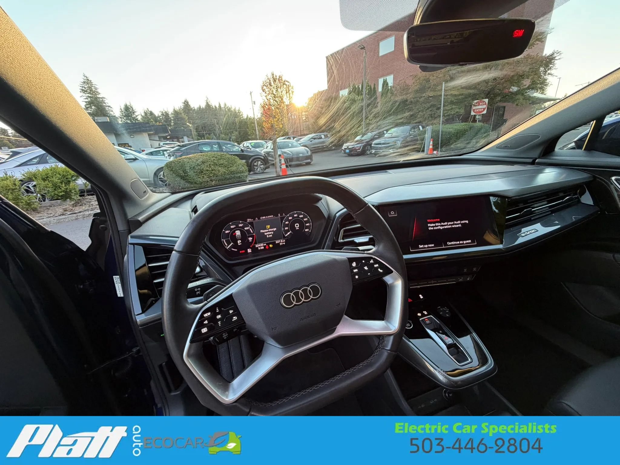 Used 2023 Audi Q4 e-tron Prestige w/ Black Optic Package AWD/4WD image 29