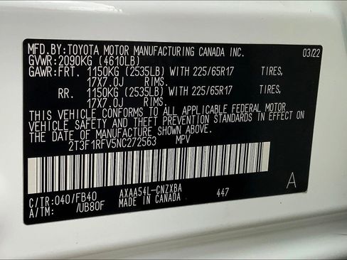 Used 2022 Toyota RAV4 LE AWD/4WD image 31