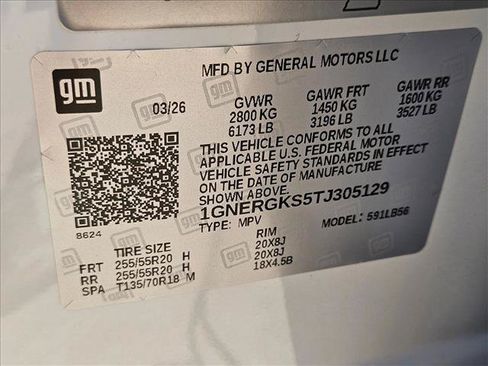 Used 2026 Chevrolet Traverse LT w/ Midnight/Sport Edition FWD image 26