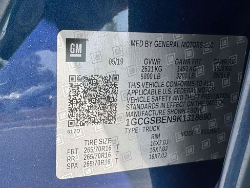 Used 2019 Chevrolet Colorado W/T w/ WT Convenience Package RWD image 29