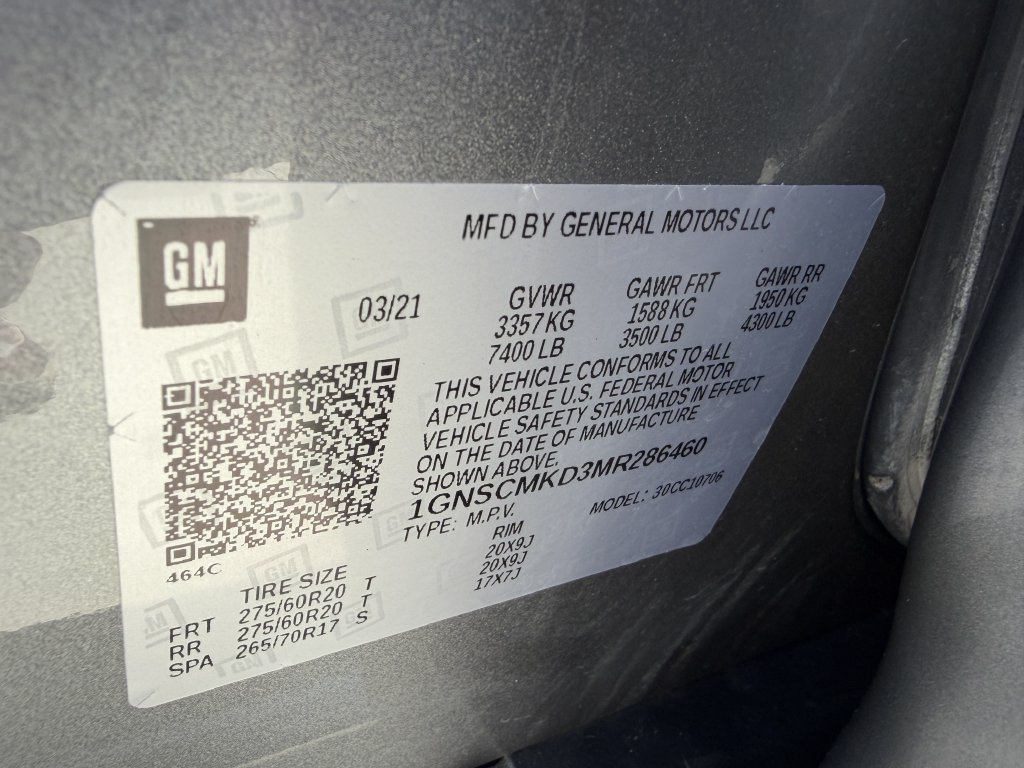Used 2021 Chevrolet Tahoe LS w/ Driver Alert Package RWD image 27