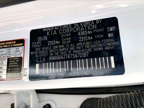 Certified 2026 Kia K5 GT-Line w/ GT-Line Red Interior Package FWD image 31
