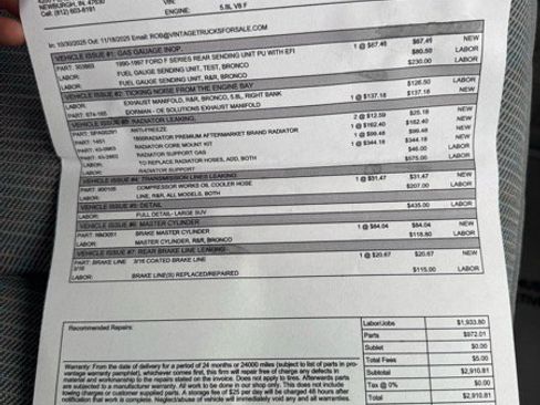 Used 1995 Ford Bronco XLT image 21