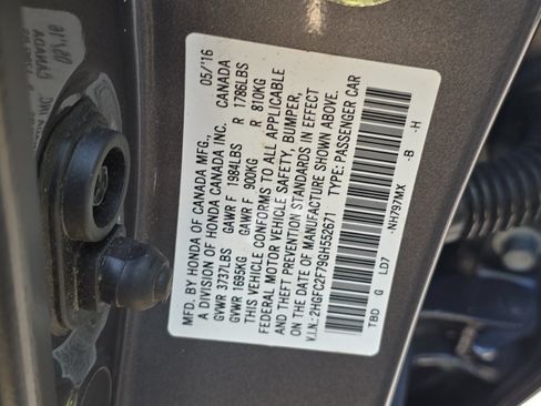 Used 2016 Honda Civic EX image 27