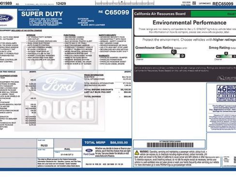 Certified 2024 Ford F250 Lariat w/ Lariat Ultimate Package AWD/4WD image 7