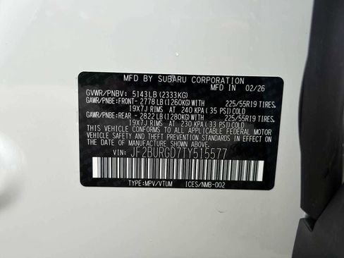 New 2026 Subaru Outback Limited XT AWD/4WD image 33