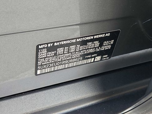 Certified 2024 BMW X5 xDrive40i w/ Parking Assistance Package AWD/4WD image 25