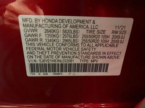 Certified 2022 Acura MDX SH-AWD w/ Advance Package image 24