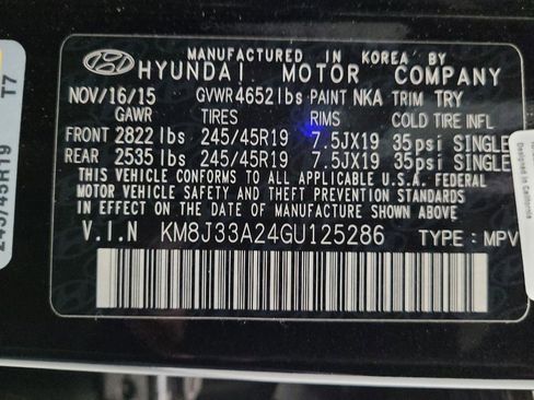 Used 2016 Hyundai Tucson Sport FWD image 33