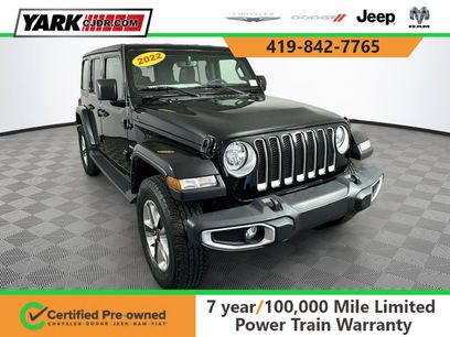 Certified 2022 Jeep Wrangler Unlimited Sahara w/ Cold Weather Group