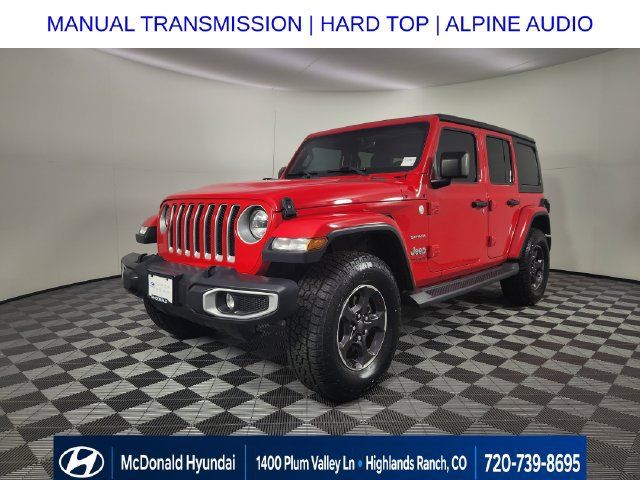 Used 2020 Jeep Wrangler Unlimited Sahara AWD/4WD image 1
