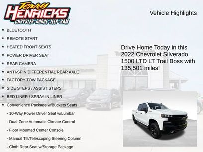 Used 2022 Chevrolet Silverado 1500 LT Trail Boss w/ Convenience Package II