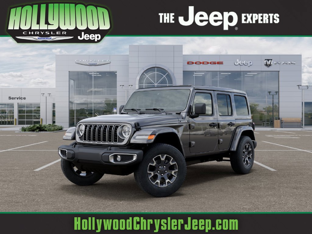 New 2026 Jeep Wrangler Unlimited Sahara w/ Technology Group AWD/4WD 360° Tour