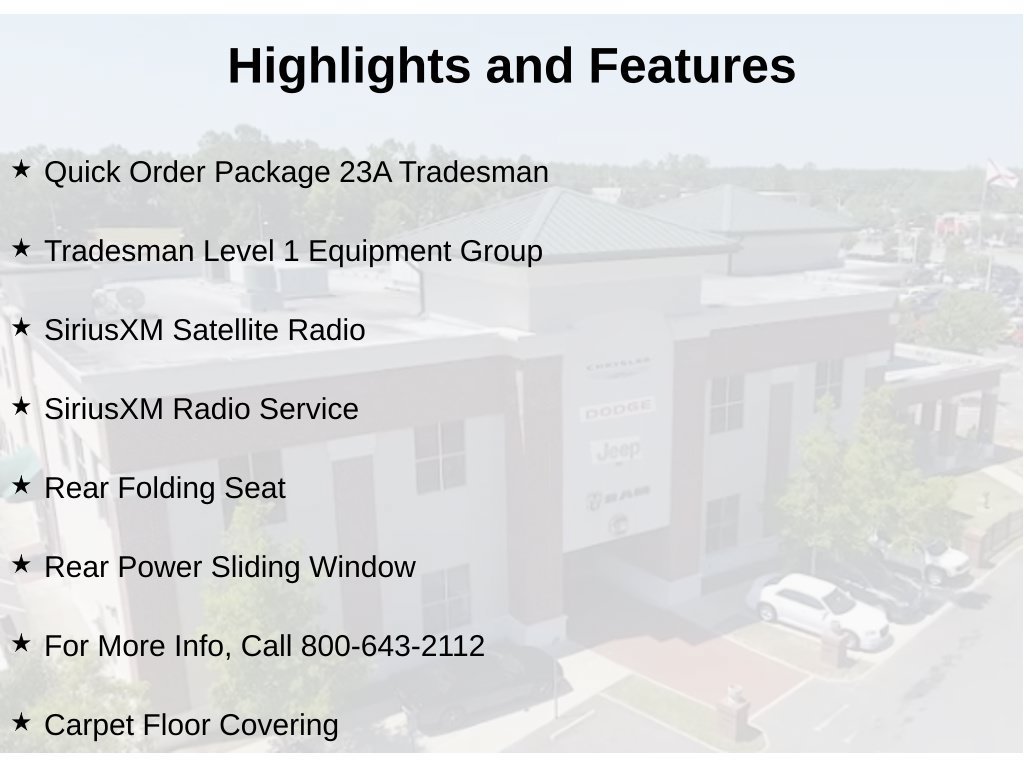 Used 2024 RAM 1500 Tradesman RWD image 2