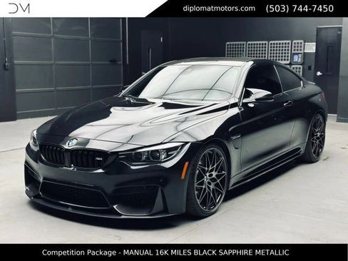 Used 2019 BMW M4 Coupe w/ Competition Package RWD image 1