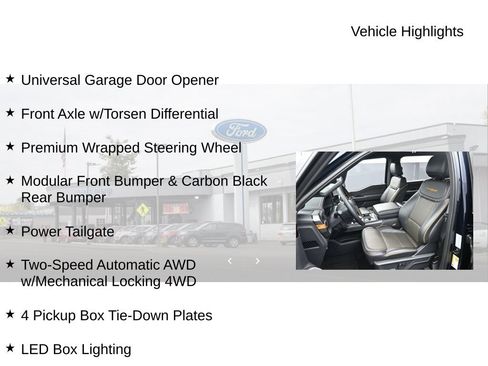 Used 2025 Ford F150 Tremor w/ Equipment Group 402A High AWD/4WD image 21
