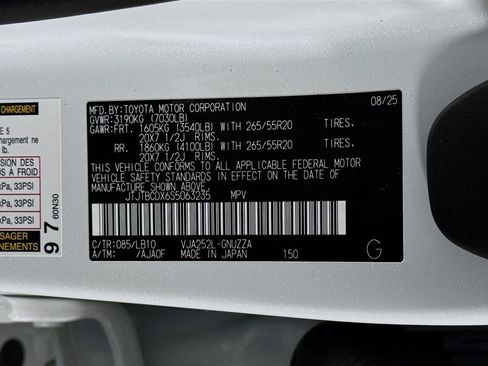 Certified 2025 Lexus GX 550 w/ Accessory Package (2T) AWD/4WD image 34