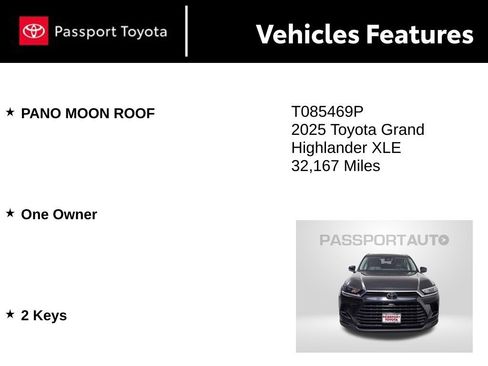 Used 2025 Toyota Grand Highlander AWD image 11