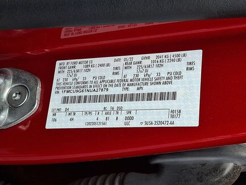 Used 2022 Ford Escape SE AWD/4WD image 27