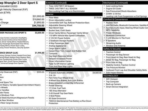 Used 2024 Jeep Wrangler Sport S image 5