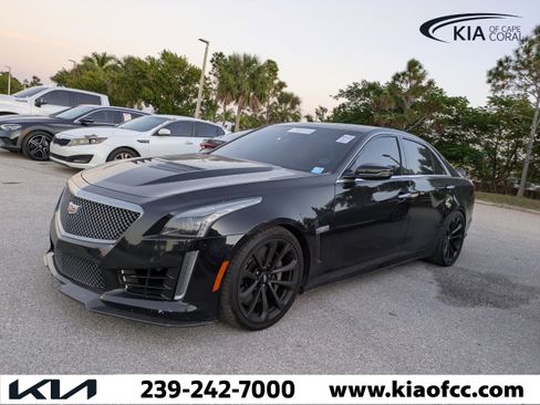 Used 2017 Cadillac CTS V w/ Carbon Black Package image 1