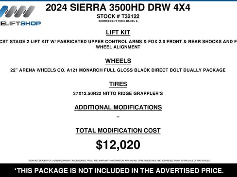 Used 2024 GMC Sierra 3500 Denali Ultimate image 2