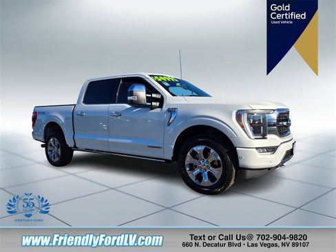Certified 2023 Ford F150 Platinum w/ Equipment Group 701A High image 1