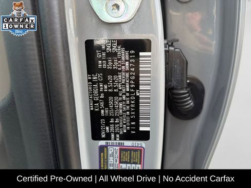 Certified 2023 Kia Sorento SX image 24