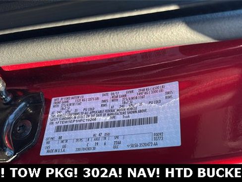 Used 2017 Ford F150 XLT w/ Equipment Group 302A Luxury image 34