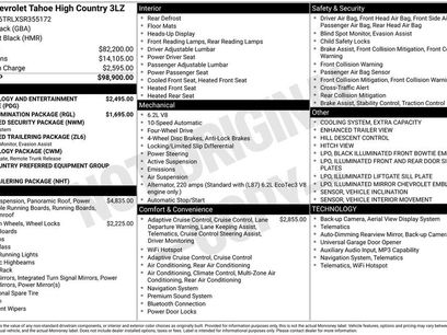 Used 2025 Chevrolet Tahoe High Country