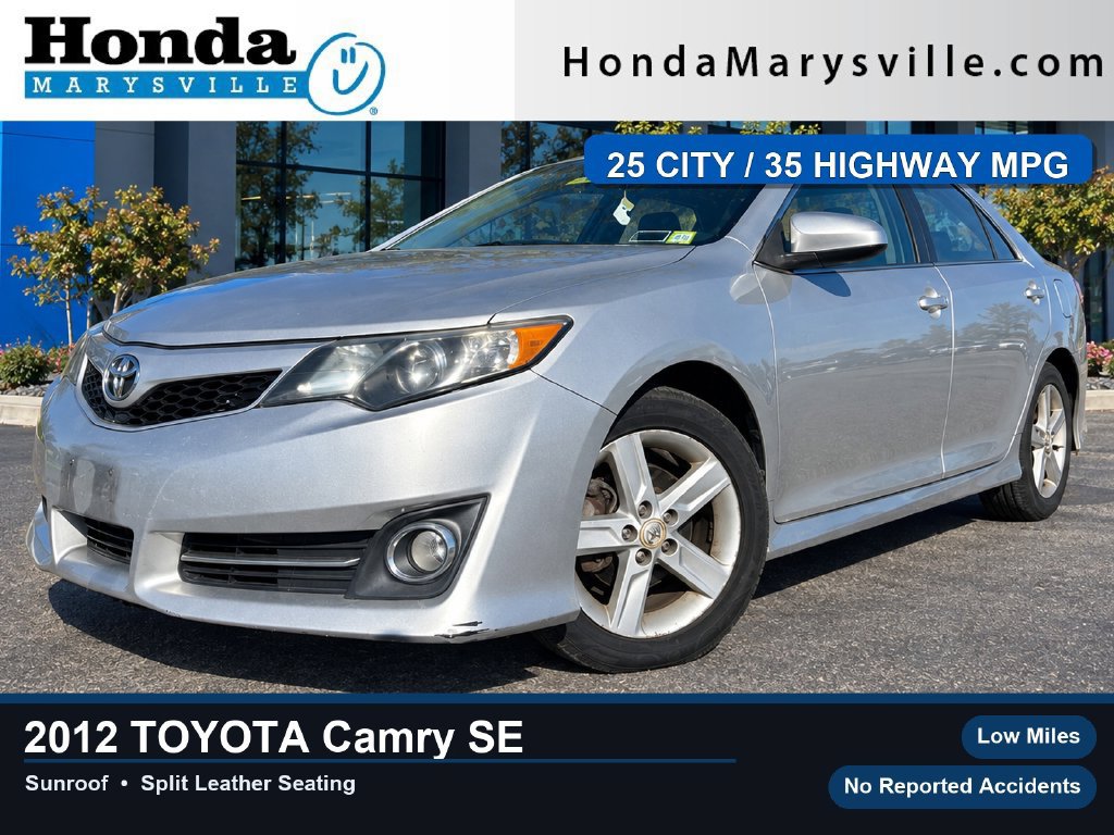 Used 2012 Toyota Camry SE FWD image 1