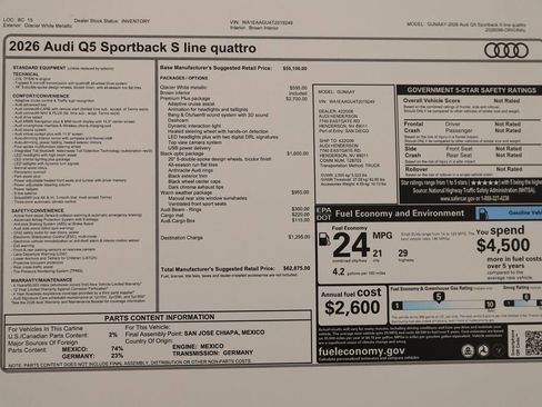 New 2026 Audi Q5 Premium Plus AWD/4WD image 39