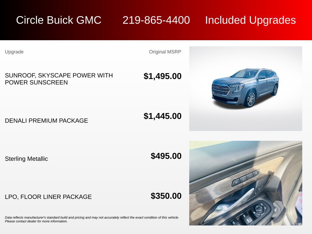 Used 2024 GMC Terrain Denali w/ Denali Premium Package AWD/4WD image 3