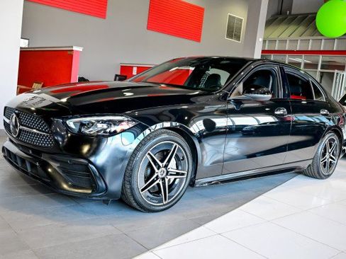 Used 2022 Mercedes-Benz C 300 4MATIC Sedan w/ AMG Line w/ Night Package image 2