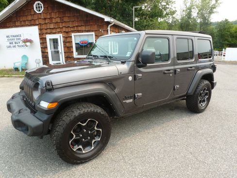 Used 2021 Jeep Wrangler Unlimited Sport w/ Sun And Sound Package AWD/4WD image 1