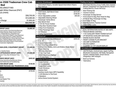 Used 2022 RAM 2500 Tradesman w/ Safety Group AWD/4WD image 6