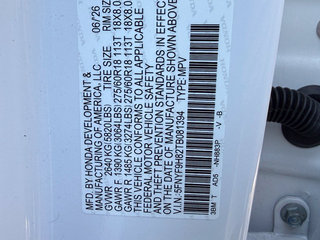 Certified 2026 Honda Passport TrailSport Elite image 29