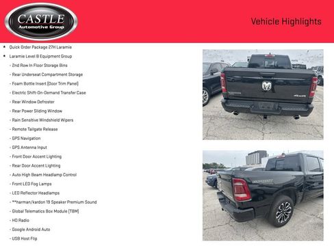 Used 2023 RAM 1500 Laramie AWD/4WD image 3