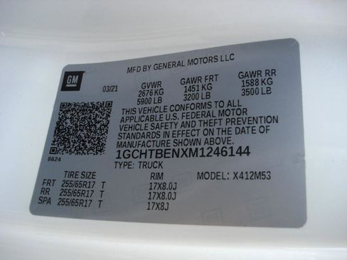Used 2021 Chevrolet Colorado W/T w/ WT Convenience Package AWD/4WD image 28