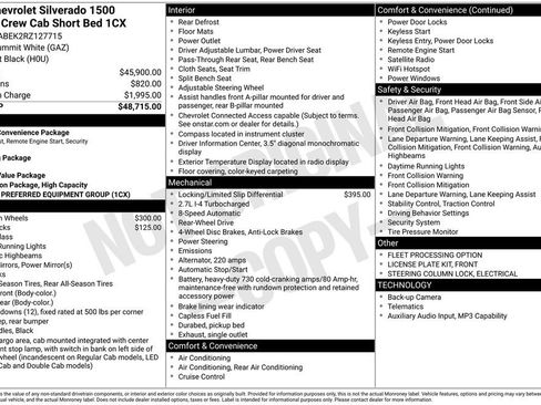 Used 2024 Chevrolet Silverado 1500 Custom RWD image 41
