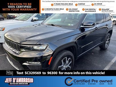 Certified 2025 Jeep Grand Cherokee Limited w/ Luxury Tech Group II