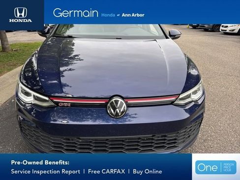 Used 2024 Volkswagen GTI SE w/ SE Leather Seats Package FWD image 2