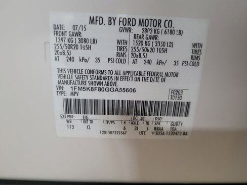 Used 2016 Ford Explorer Limited image 33